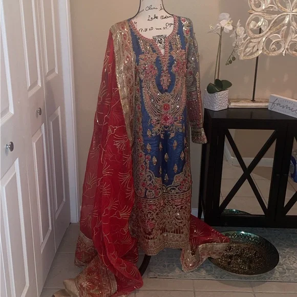 Dresses | Heavy Formal Pakistani Outfit | Poshmark